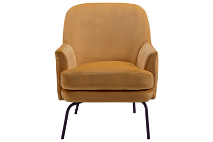 Dericka Gold Accent Chair - A3000237 - Bien Home Furniture &amp; Electronics