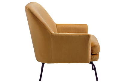 Dericka Gold Accent Chair - A3000237 - Bien Home Furniture &amp; Electronics