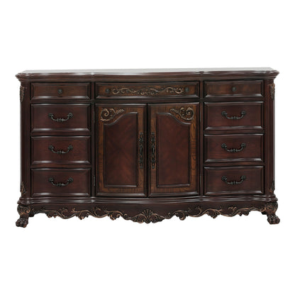 Deryn Park Cherry Dresser - 2243-5 - Bien Home Furniture &amp; Electronics