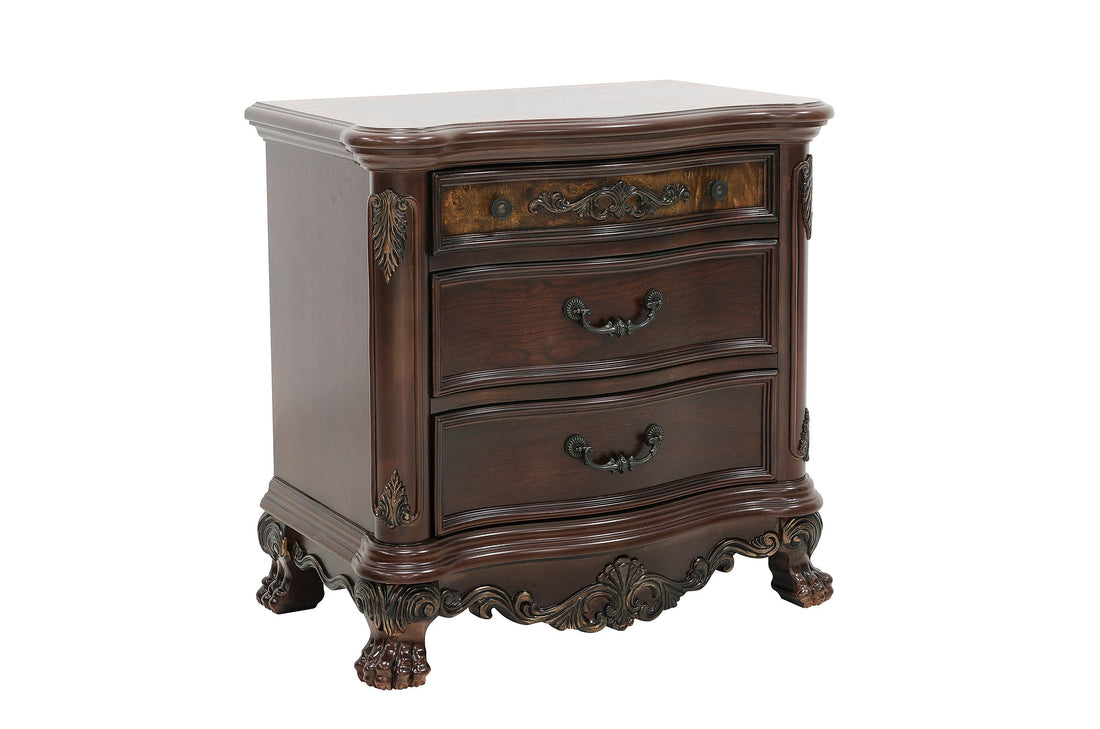 Deryn Park Cherry Nightstand - 2243-4 - Bien Home Furniture & Electronics