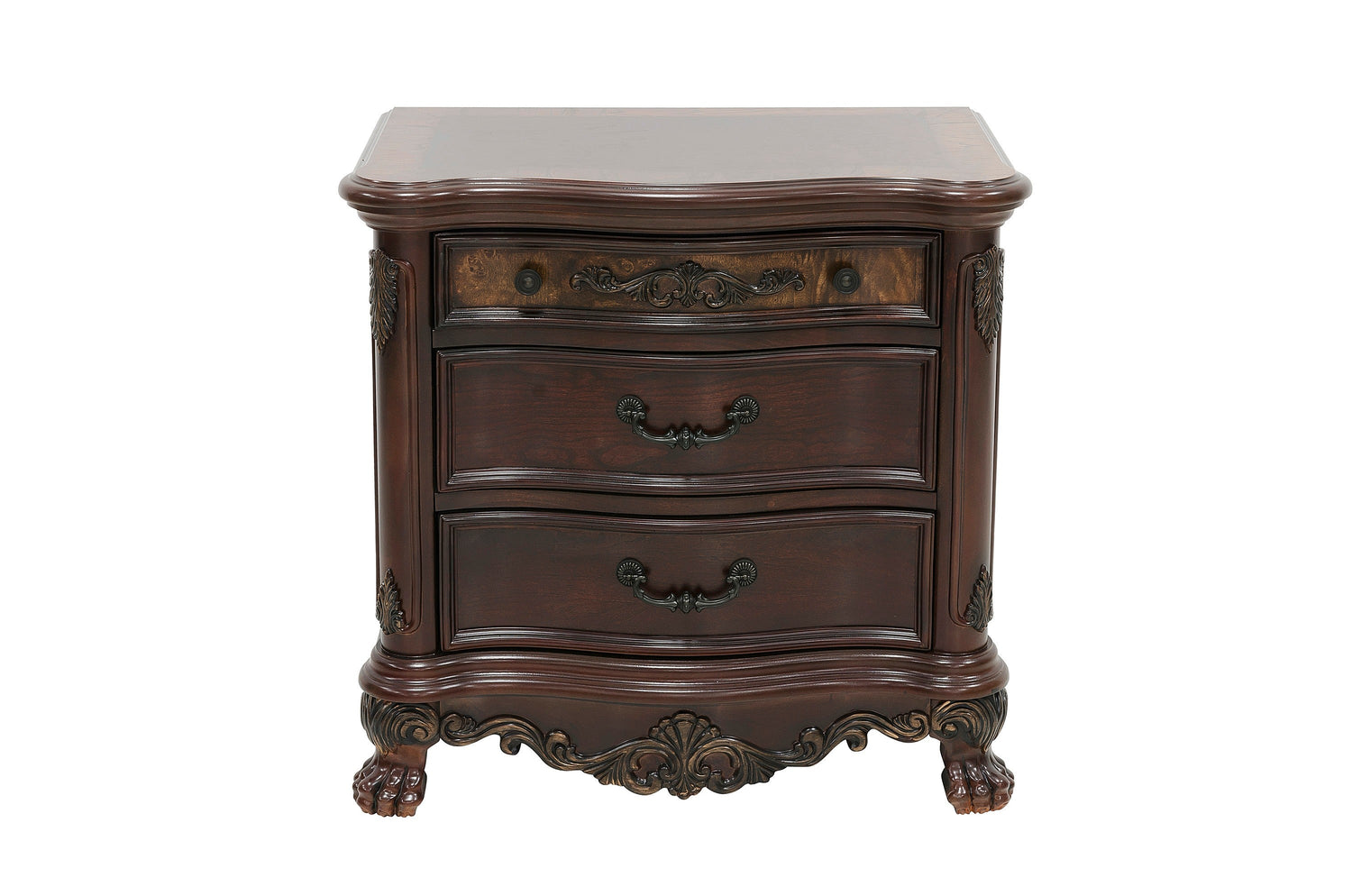 Deryn Park Cherry Nightstand - 2243-4 - Bien Home Furniture &amp; Electronics