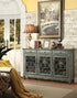 Deserie Antique Green 3-Door Accent Cabinet - 950357 - Bien Home Furniture & Electronics