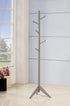 Devlin Gray Coat Rack with 6 Hooks - 900632 - Bien Home Furniture & Electronics