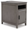 Devonsted Gray Chairside End Table - T310-417 - Bien Home Furniture & Electronics