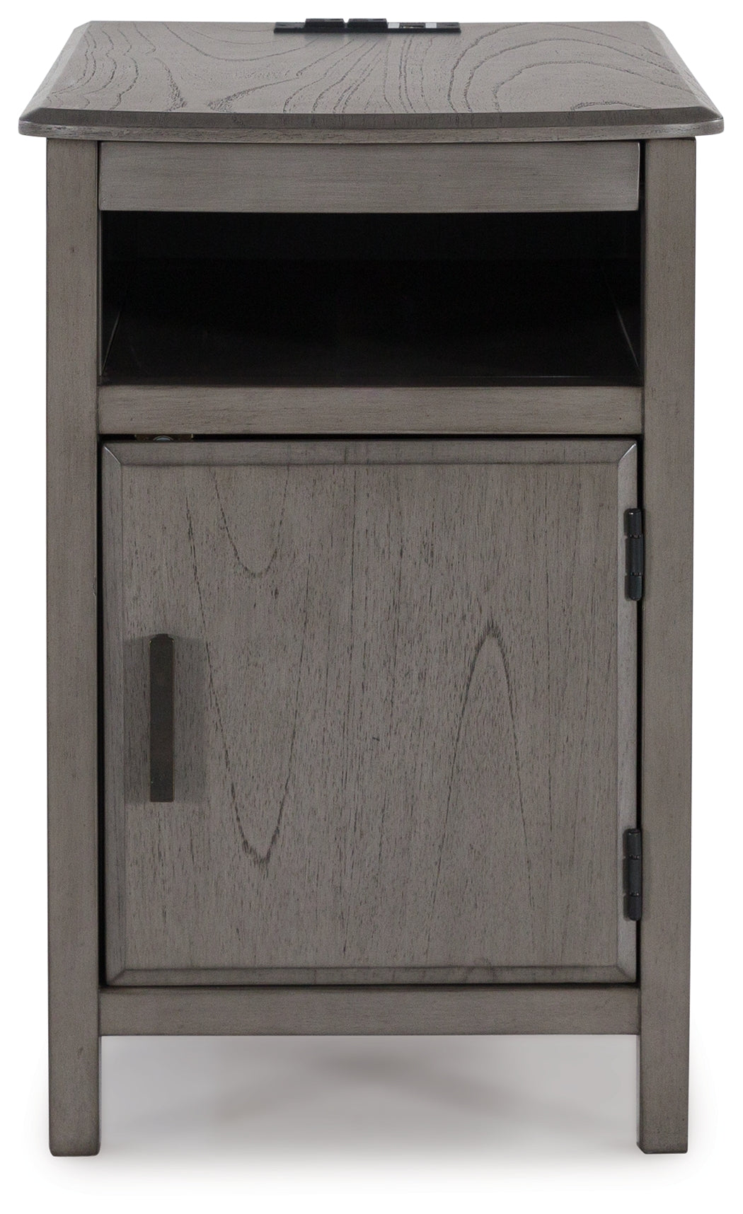 Devonsted Gray Chairside End Table - T310-417 - Bien Home Furniture &amp; Electronics