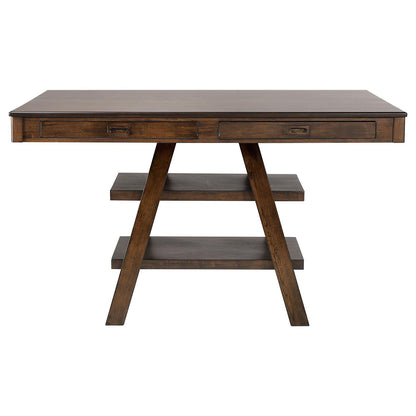 Dewey 5-Piece Rectangular Dining Set Brown/Walnut - 115208-S5 - Bien Home Furniture &amp; Electronics