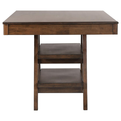 Dewey 5-Piece Rectangular Dining Set Brown/Walnut - 115208-S5 - Bien Home Furniture &amp; Electronics