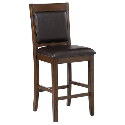 Dewey 5-Piece Rectangular Dining Set Brown/Walnut - 115208-S5 - Bien Home Furniture &amp; Electronics