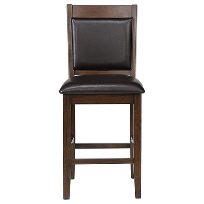 Dewey 5-Piece Rectangular Dining Set Brown/Walnut - 115208-S5 - Bien Home Furniture &amp; Electronics