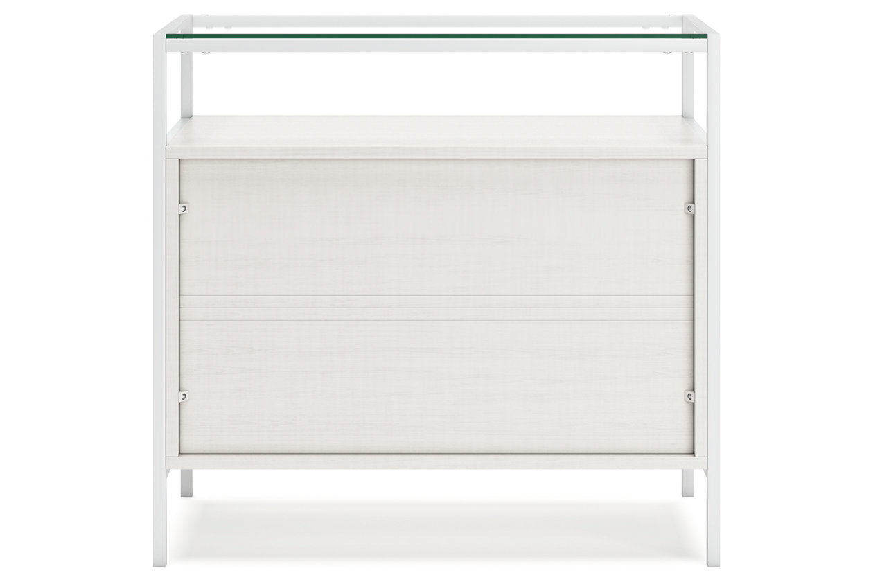 Deznee White Small Bookcase - H162-16 - Bien Home Furniture &amp; Electronics