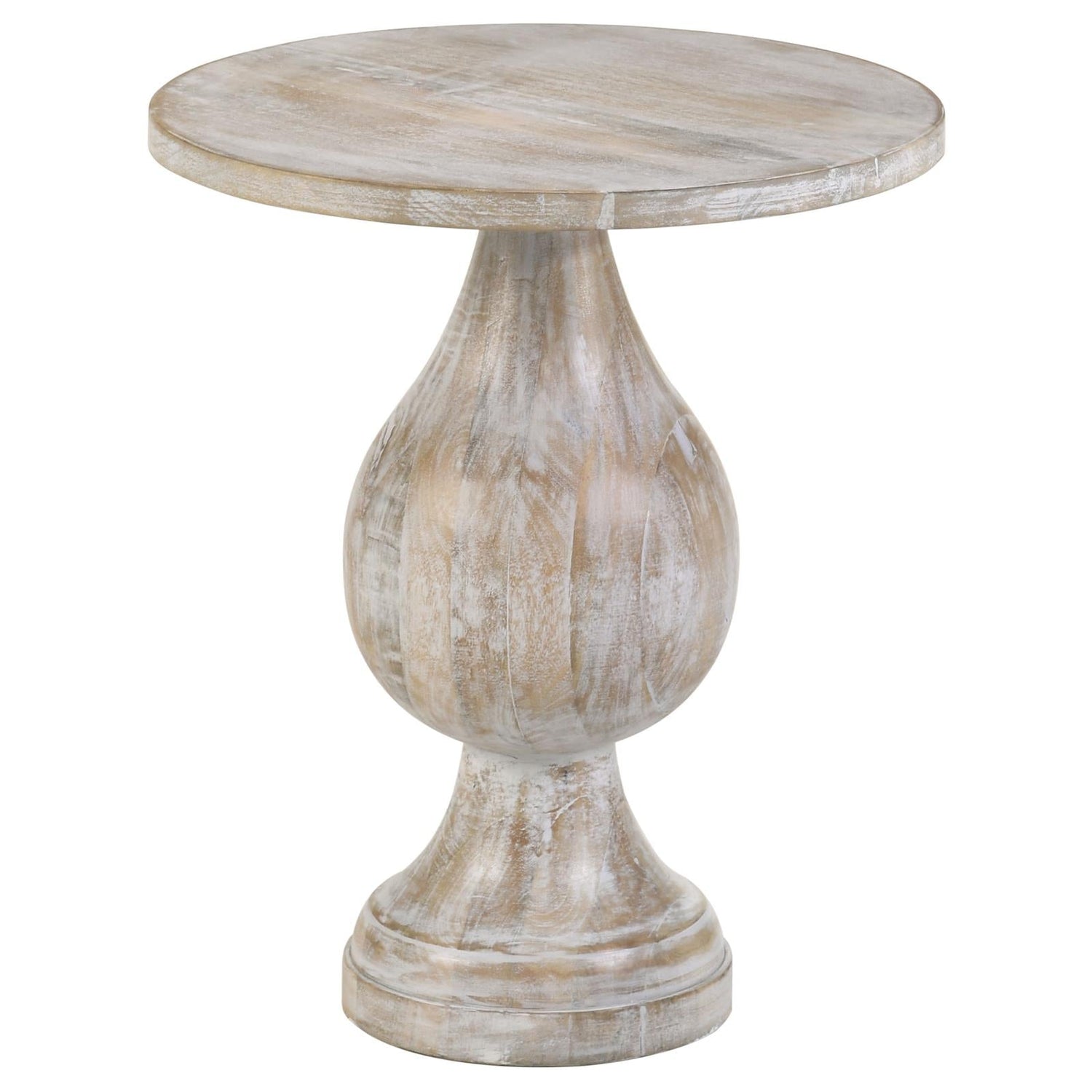 Dianella Round Pedestal Accent Table - 915107 - Bien Home Furniture &amp; Electronics