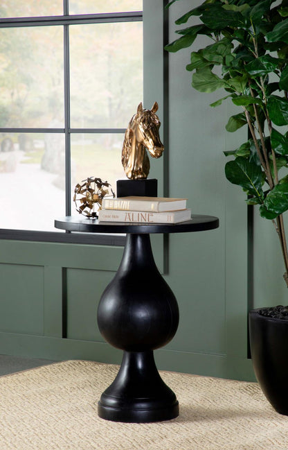 Dianella Round Pedestal Accent Table - 915108 - Bien Home Furniture &amp; Electronics