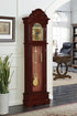 Diggory Brown Red/Clear Grandfather Clock - 900749 - Bien Home Furniture & Electronics