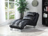 Dilleston Black Upholstered Chaise - 550075 - Bien Home Furniture & Electronics