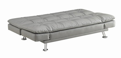 Dilleston Tufted Back Upholstered Sofa Bed Gray - 500096 - Bien Home Furniture &amp; Electronics