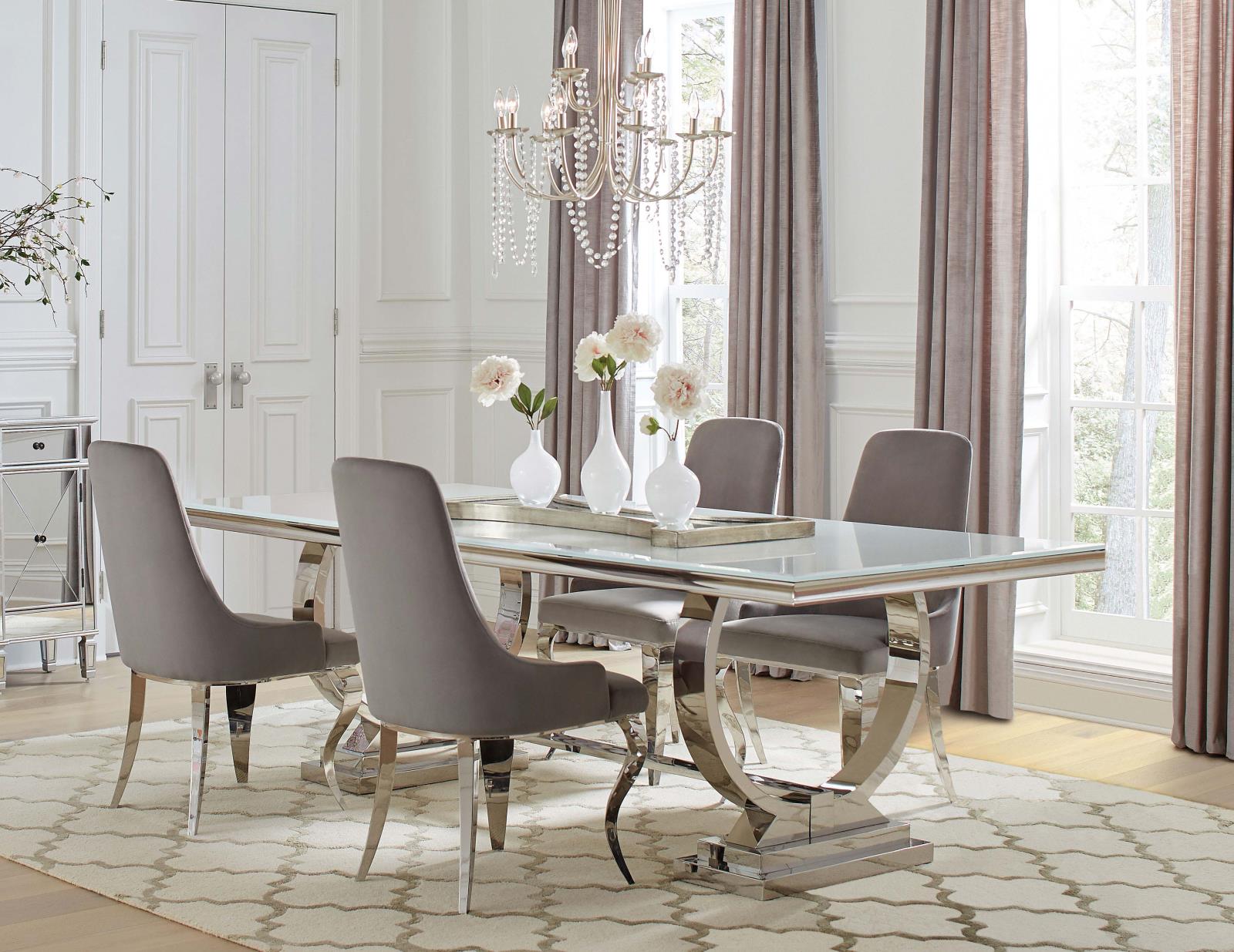 DINING TABLE 5 PC SET - 108811-S5G - Bien Home Furniture &amp; Electronics