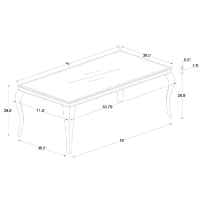 DINING TABLE 5 PC SET - 115081-S5 - Bien Home Furniture &amp; Electronics