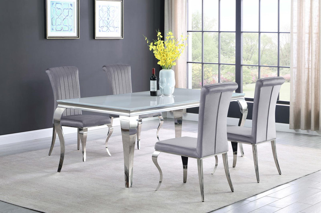 DINING TABLE 5 PC SET - 115081-S5G - Bien Home Furniture &amp; Electronics
