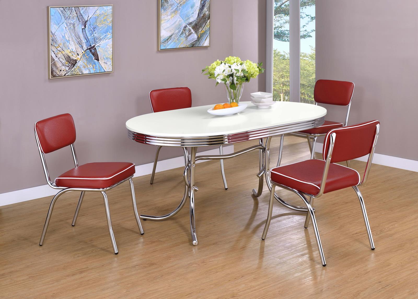 DINING TABLE 5 PC SET - 2065-S5R - Bien Home Furniture &amp; Electronics