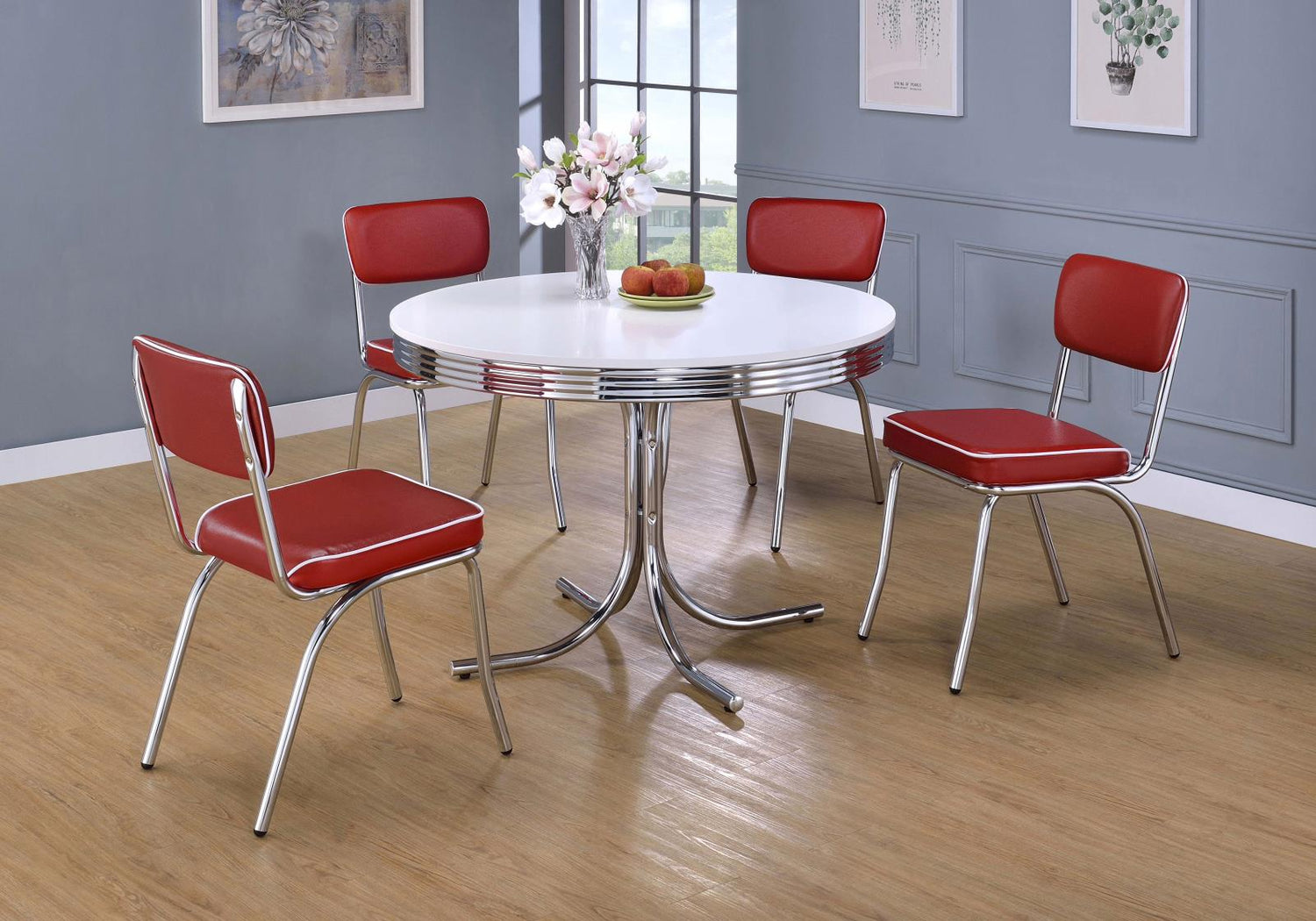 DINING TABLE 5 PC SET - 2388-S5R - Bien Home Furniture &amp; Electronics