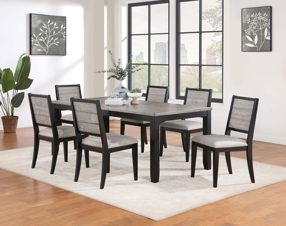 DINING TABLE 7 PC SET - 121221-S7 - Bien Home Furniture &amp; Electronics