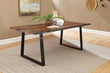 Ditman Gray Sheesham/Black Live Edge Dining Table - 110181 - Bien Home Furniture & Electronics