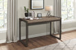 Dogue Brown/Gunmetal Writing Desk - 3606NM-15 - Bien Home Furniture & Electronics