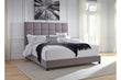 Dolante Gray King Upholstered Bed - B130-382 - Bien Home Furniture & Electronics