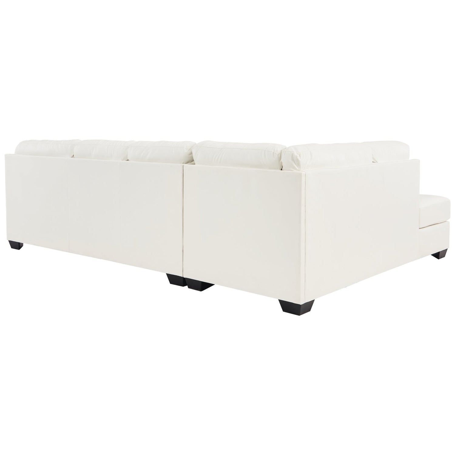 Donlen White LAF Sectional - SET | 5970316 | 5970367 - Bien Home Furniture &amp; Electronics