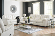 Donlen White Living Room Set - SET | 5970338 | 5970335 - Bien Home Furniture & Electronics