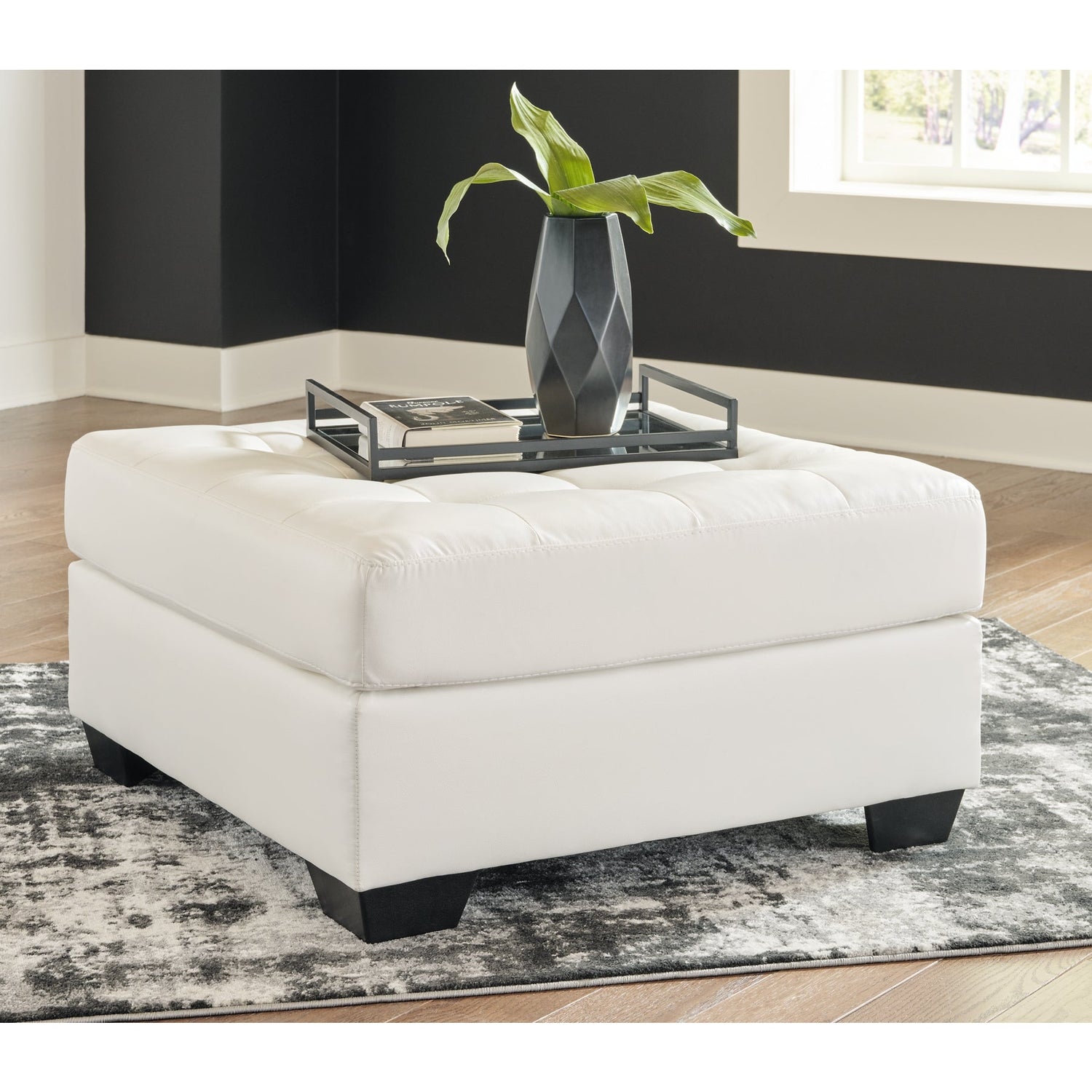 Donlen White RAF Sectional - SET | 5970317 | 5970366 - Bien Home Furniture &amp; Electronics