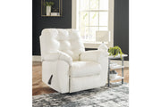 Donlen White Recliner - 5970325 - Bien Home Furniture & Electronics
