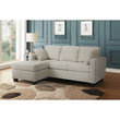Donne Light Gray Reversible Sofa Chaise - SH3218GRY-3SC - Bien Home Furniture & Electronics