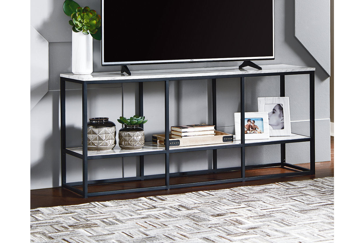 Donnesta Gray/Black 65&quot; TV Stand - W192-10 - Bien Home Furniture &amp; Electronics