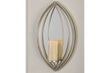 Donnica Silver Finish Wall Sconce - A8010154 - Bien Home Furniture & Electronics