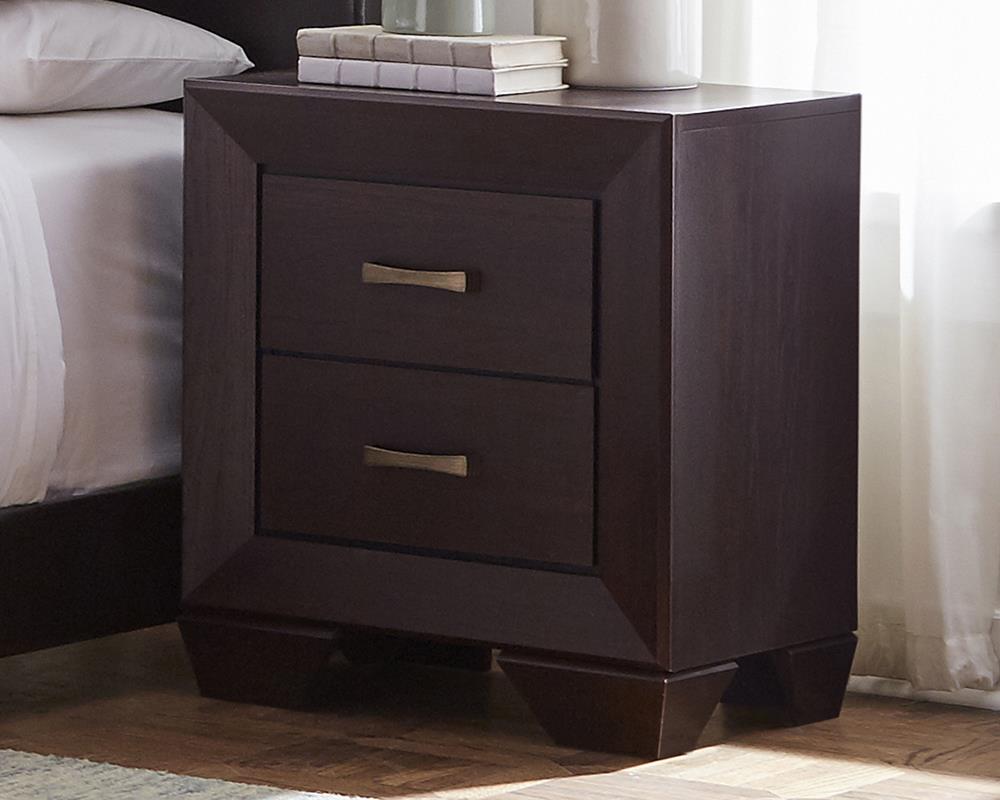 Dorian 4-Piece Twin Bedroom Set Brown/Dark Cocoa - 300762T-S4 - Bien Home Furniture &amp; Electronics