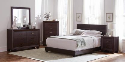 Dorian 4-Piece Twin Bedroom Set Brown/Dark Cocoa - 300762T-S4 - Bien Home Furniture &amp; Electronics