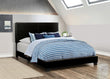 Dorian Upholstered California King Bed Black - 300761KW - Bien Home Furniture & Electronics