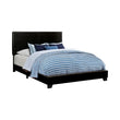 Dorian Upholstered Full Bed Black - 300761F - Bien Home Furniture & Electronics