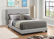 Dorian Upholstered Queen Bed Gray - 300763Q - Bien Home Furniture & Electronics