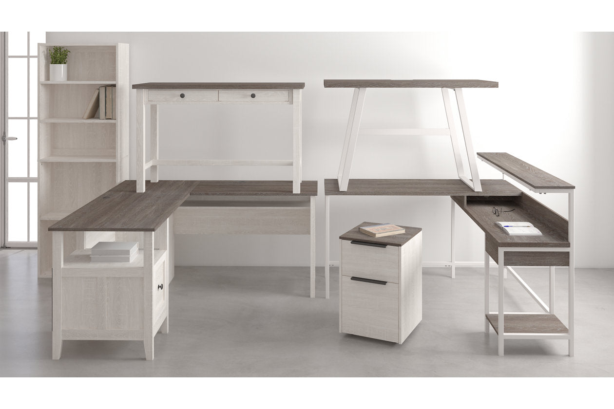 Dorrinson Two-tone 47&quot; Home Office Desk - H287-10 - Bien Home Furniture &amp; Electronics
