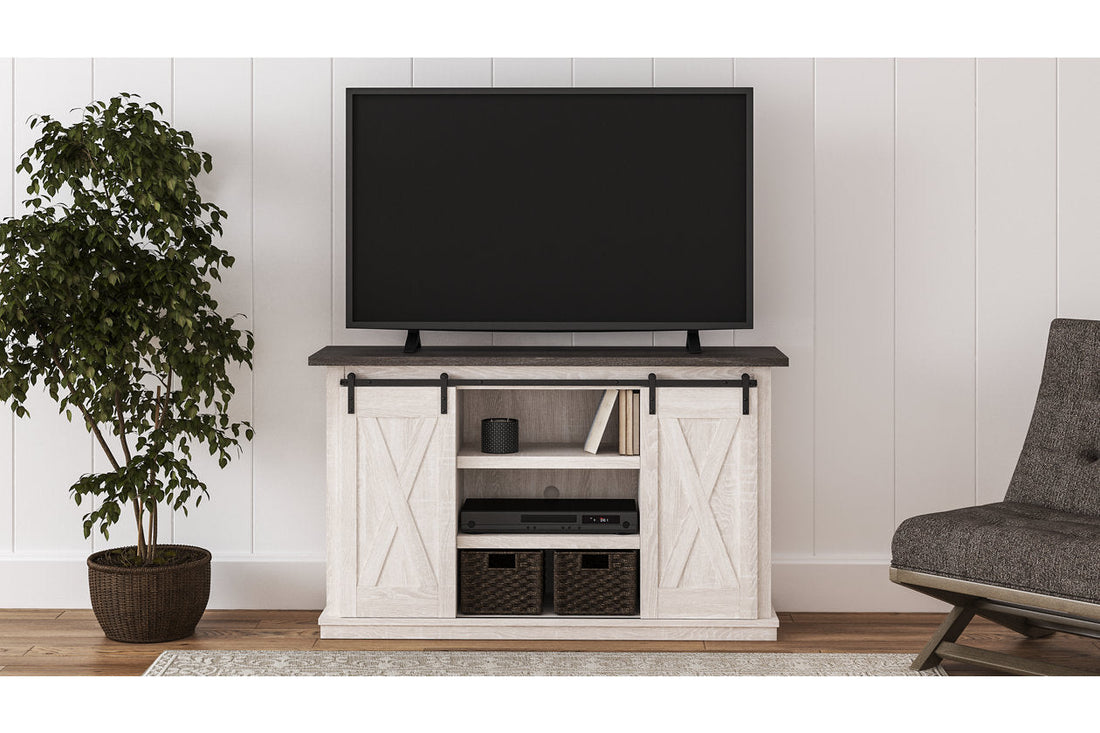 Dorrinson Two-tone 54" TV Stand - W287-48 - Bien Home Furniture & Electronics