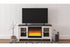 Dorrinson Two-tone 60" TV Stand with Electric Fireplace - SET | W100-02 | W287-68 - Bien Home Furniture & Electronics