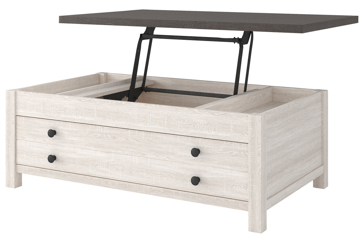Dorrinson Two-tone Coffee Table with Lift Top - T287-9 - Bien Home Furniture &amp; Electronics