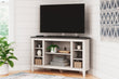 Dorrinson Two-tone Corner TV Stand - W287-67 - Bien Home Furniture & Electronics