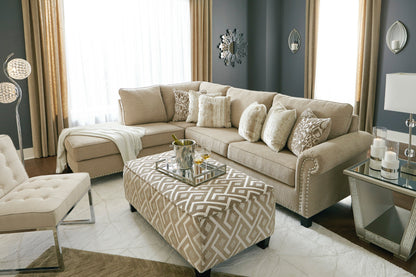 Dovemont Putty LAF Sectional - SET | 4040116 | 4040167 | 4040108 | 4040121 - Bien Home Furniture &amp; Electronics