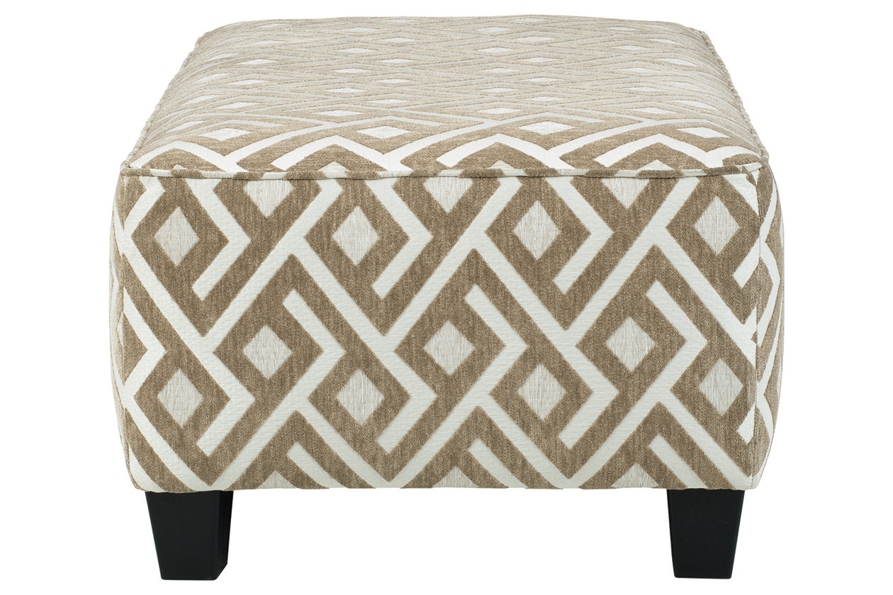 Dovemont Putty Oversized Accent Ottoman - 4040108 - Bien Home Furniture &amp; Electronics