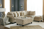 Dovemont Putty RAF Sectional - SET | 4040117 | 4040166 | 4040108 - Bien Home Furniture & Electronics