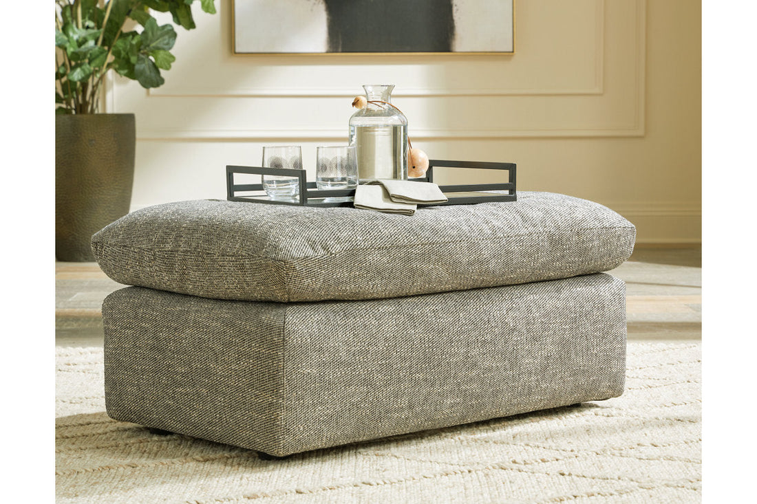Dramatic Granite Ottoman - 1170214 - Bien Home Furniture & Electronics