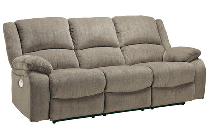 Draycoll Pewter Power Reclining Sofa - 7650587 - Bien Home Furniture &amp; Electronics